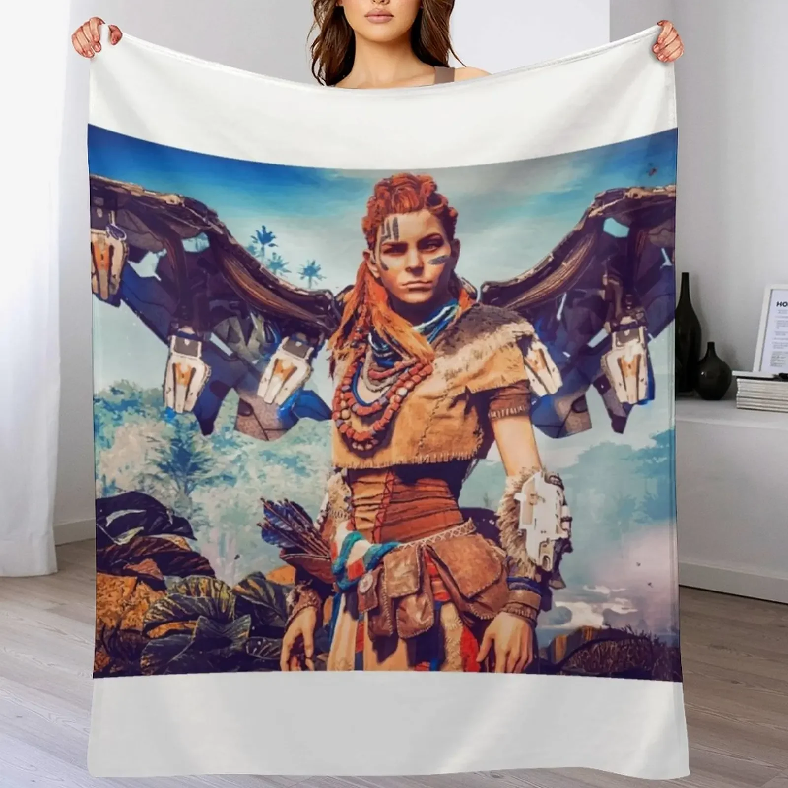 

ALOY HORIZON ZERO DOWN Throw Blanket Cute wednesday Cute Plaid Sofa Blankets