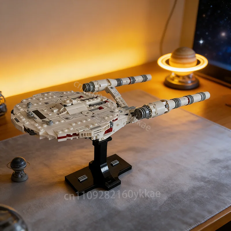 

НОВЫЙ Конструктор «Космический корабль USS Enterprise NCC-1701»: Модель для сборки, развивающая игрушка, подарок для детей, тематика «Космические войны»