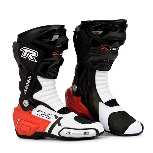 Imagen 2 del producto Zapatos de motociclismo TR Tiger, botas de ciclismo para hombre, cuatro estaciones, impermeables, protección contra caídas, motociclista, carreras sh
