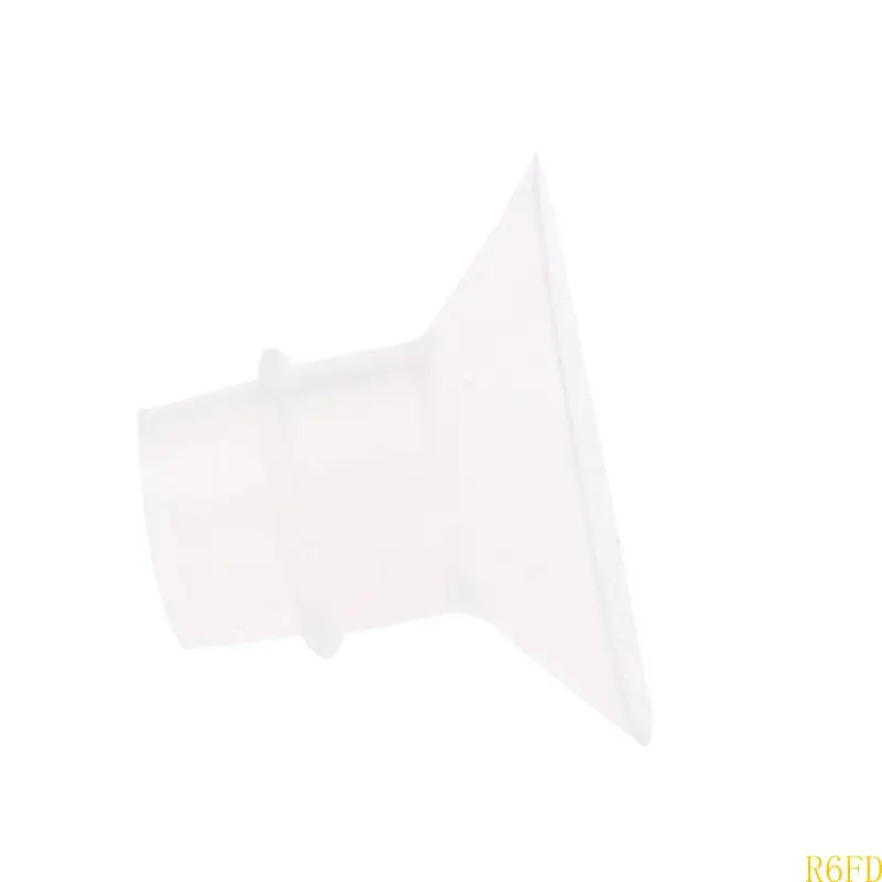 R6FD 유방 펌프 플랜지 인서트 모유 수유 펌프 방패 좁은 커넥터 실리콘 플랜지 삽입 모유 펌프 액세서리