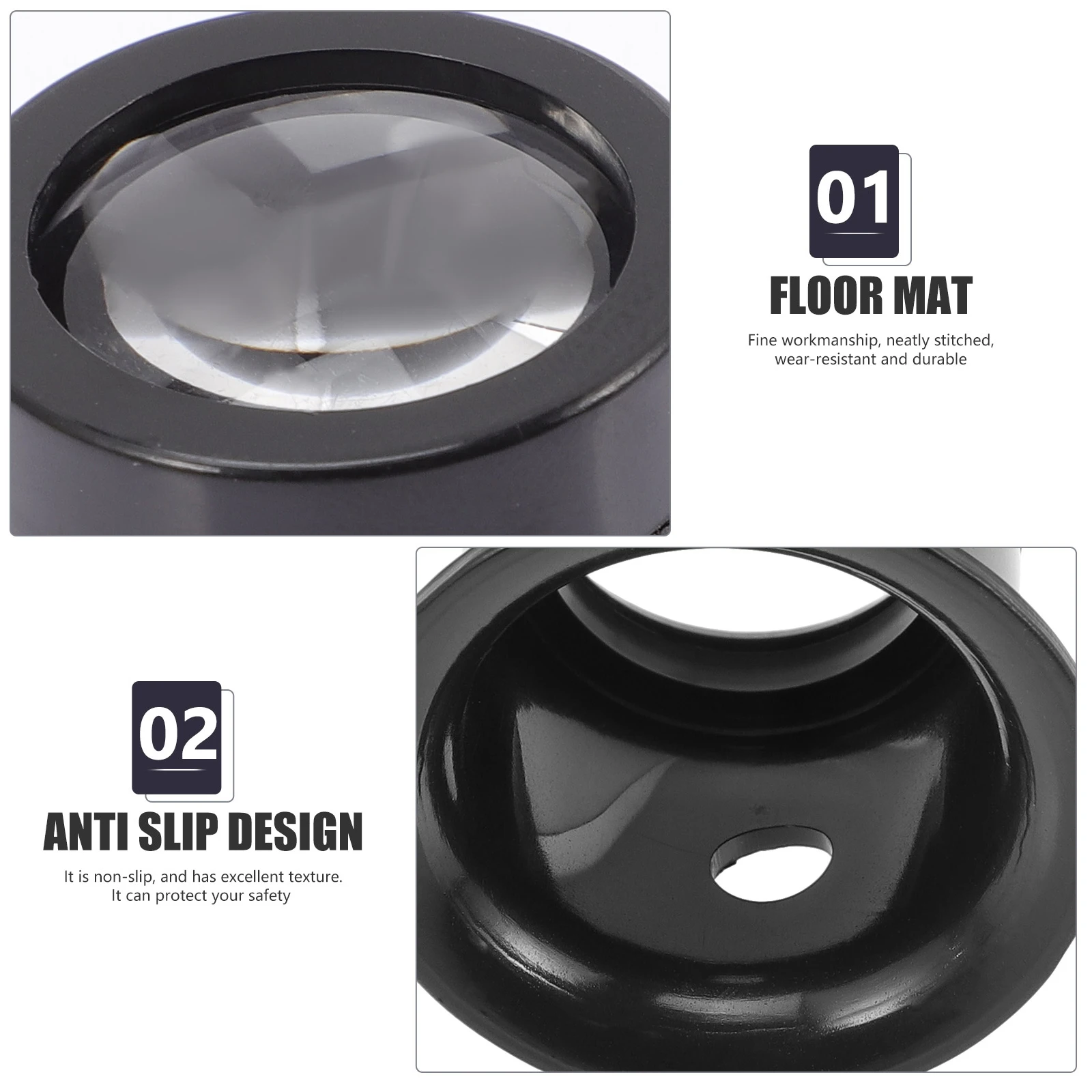 

Magnifying Glass Jeweler Eyepiece Loupe Watchmakers Repair Tool Kit Black Steel Resin No Burrs Comfortable Jewelry