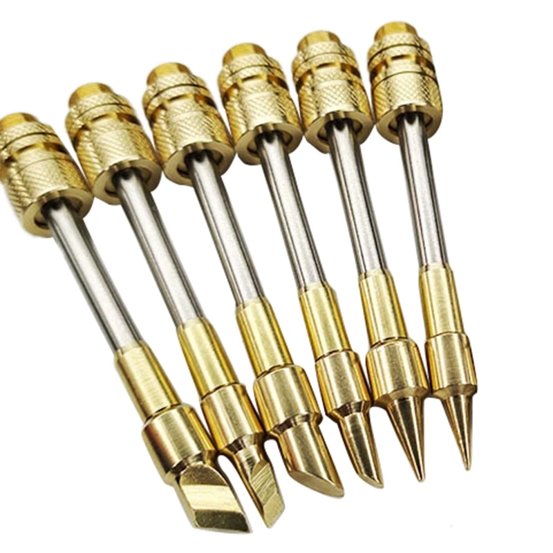 

COFA-510 Electric Soldering Iron Tip Replaceable Solder Iron Tip Welding Tools 20-100W Cutter Head