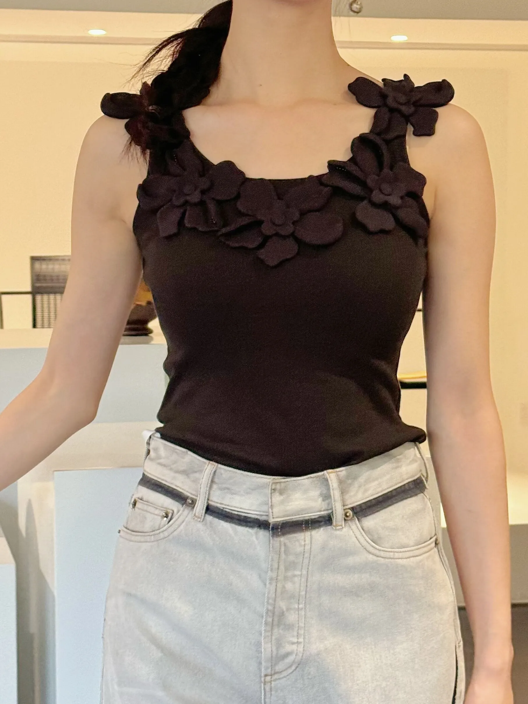 

YIMAIMAI Handmade Floral Artistic Shirt Shorts Set Luxury Versatile Spring Summer Cotton Long Sleeve Button up Fashion