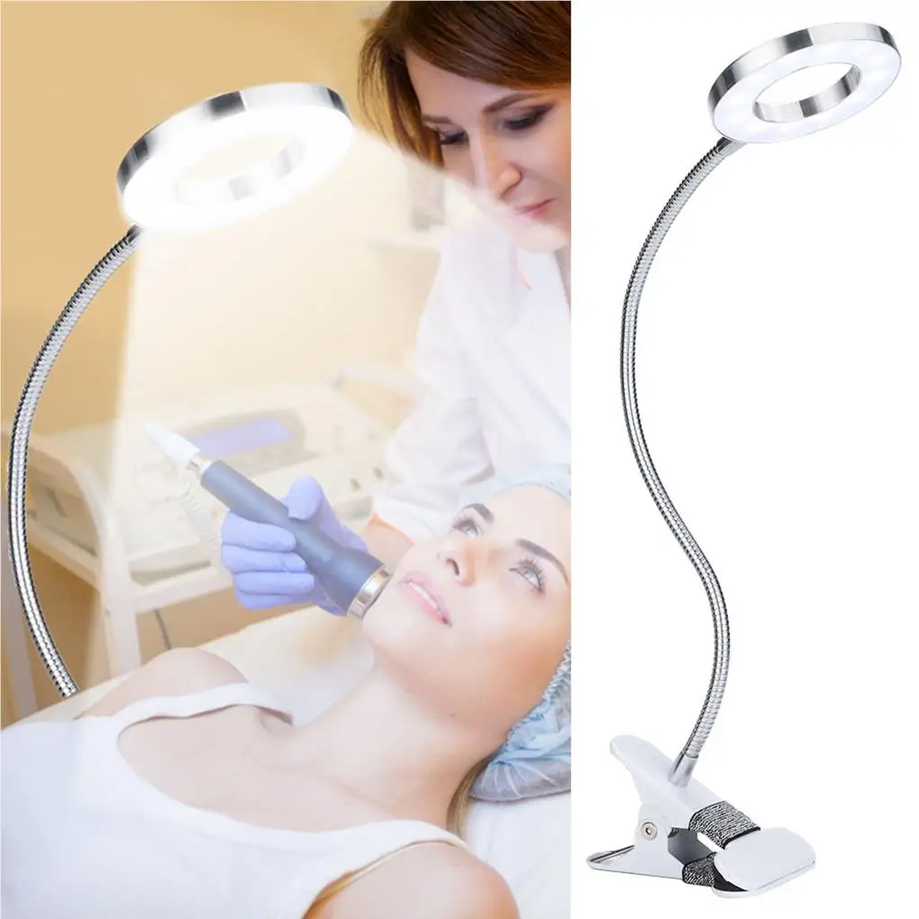 Makeup Lamp with Clamp Extension Bed Light Manicure Anti-Skid Desk Lamps