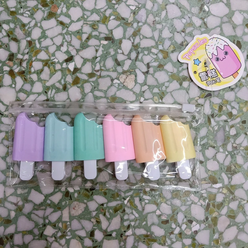 2 Pack Cute Iscream Ice Cream Candy Color Highlighter