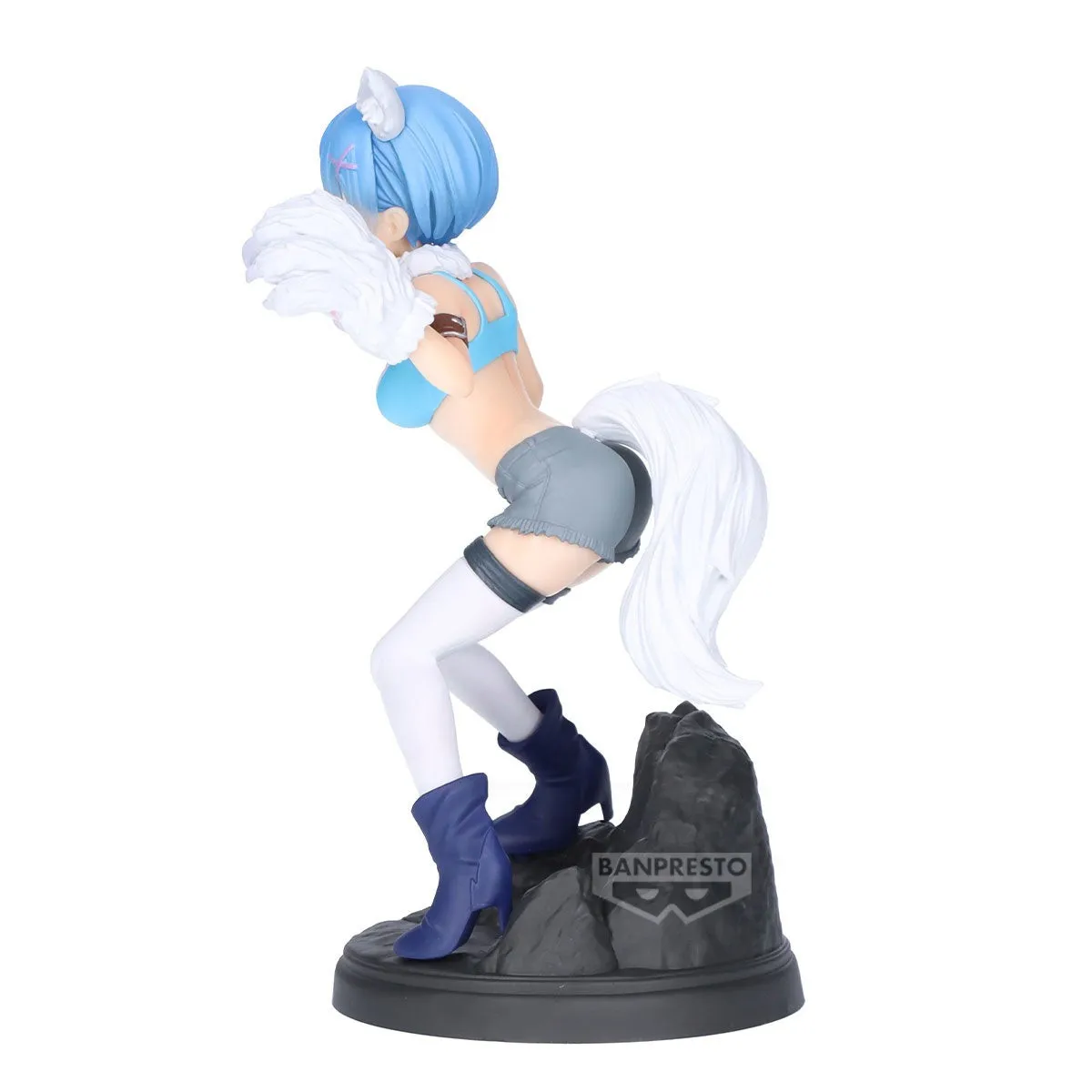 Original BANPRESTO Espresto Monster Motions Rem Anime Figure Toys Re ZERO Starting Life in Another World Action Figurine Doll