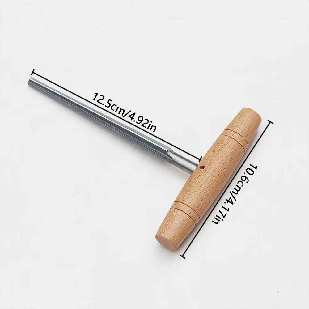 Violin Peg Shaper and Reamer Set, 1:26 Taper Horizontal Peg Winder, Violin Peg Hole Tool for String Instruments