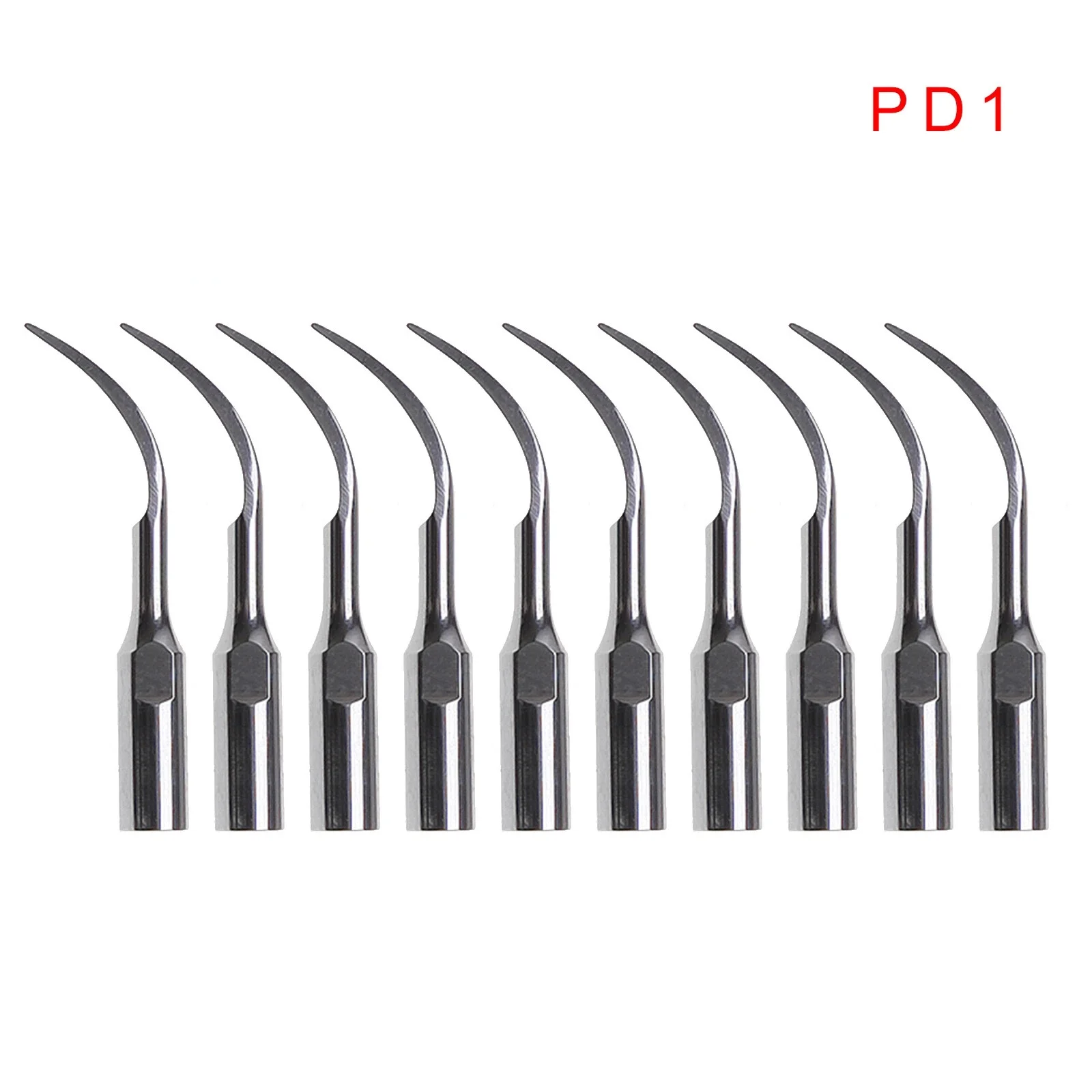 10pcs Dental Ultrasonic Scaler Perio Scaling Tips fit DTE SATELEC PD1/PD3/PD4