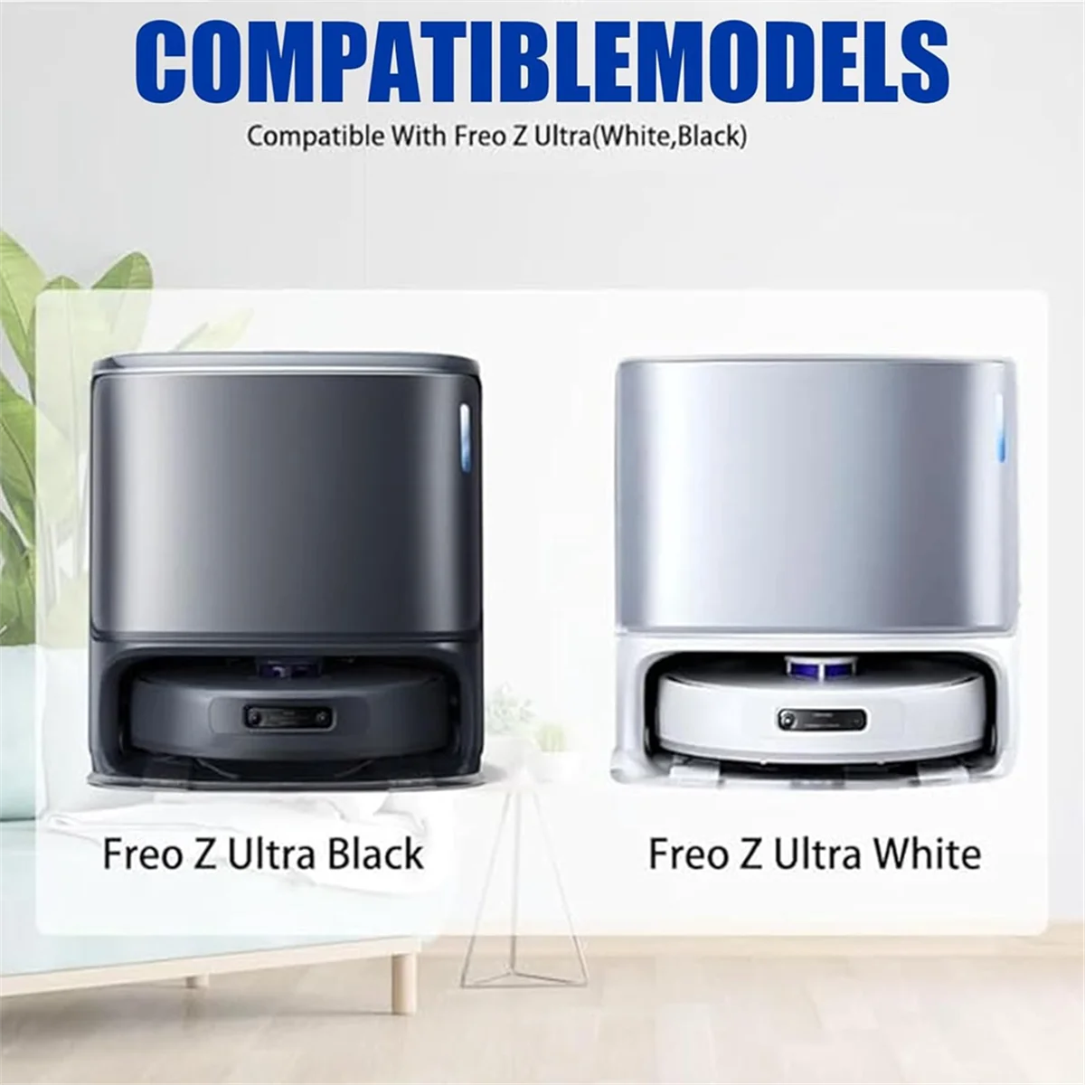 Abkr-narwal freo z ultra用ダストバッグ、スーパー掃除機交換バッグ、集塵バッグ、アクセサリーセット、8個