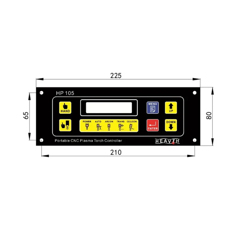 CNC CBD hp105 torch height controller for arc voltage CNC Plasma Cutting Machine