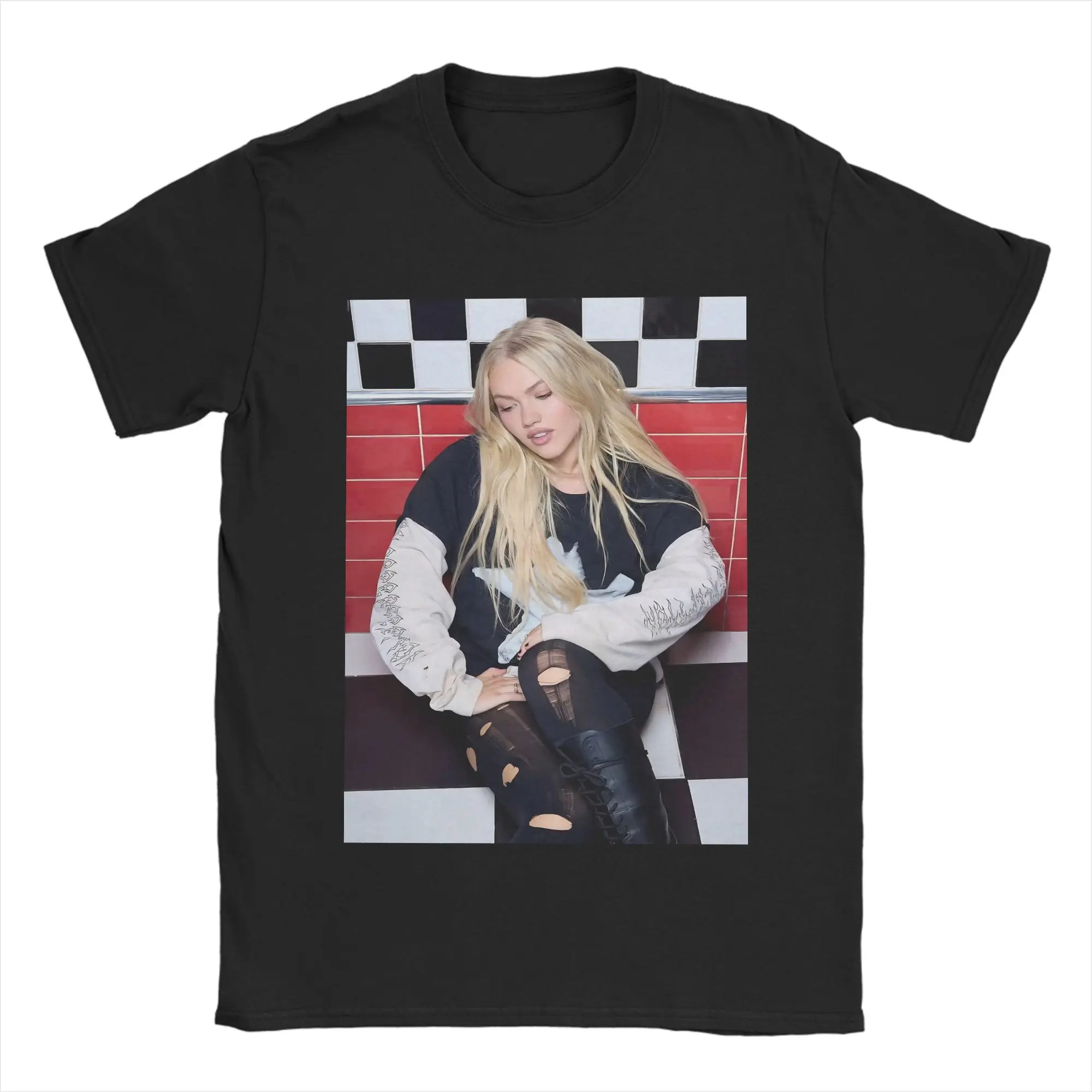 Bad Taste Freyas Singer Skyes  T Shirts for Men Women Cotton Awesome T-Shirts Round Collar  Tee Shirt Short Sleeve Tops Printed