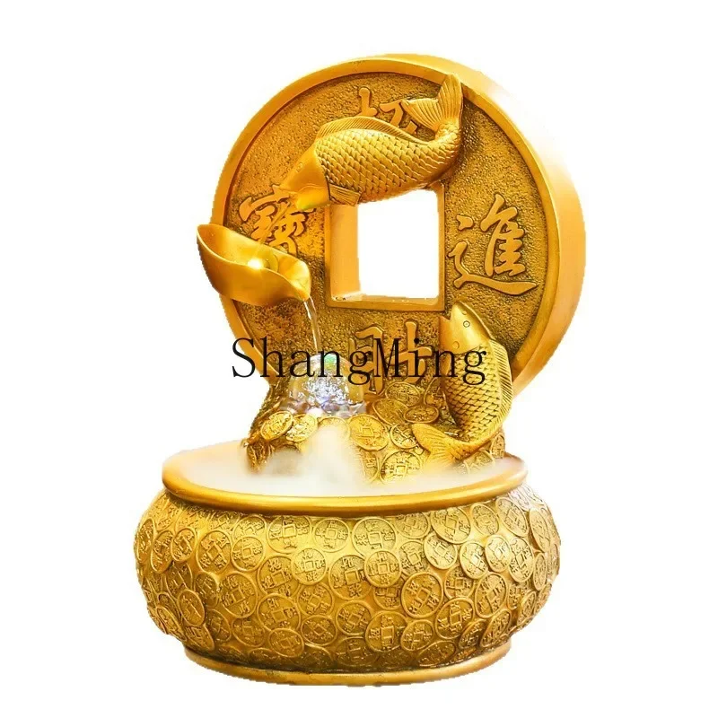 

ZYY Exquisite Advanced Lucky Wealth Treasure Ornament Opening Gift Store Desktop Practical Atmospheric Transit Ball
