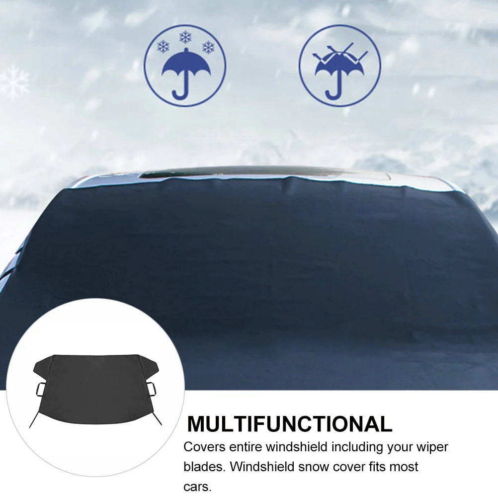 1pc Foldable Car Front Windshield Sun Shade All Weather Windshield Snow Cover car windshield shade car windshield sun shade