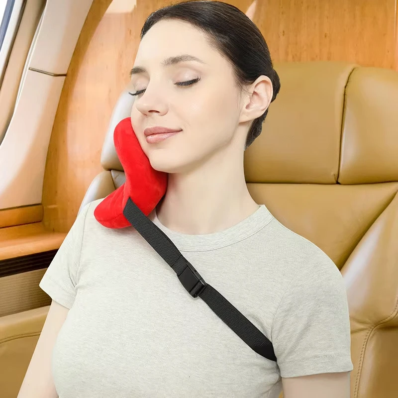 

U Shaped Memory Foam Neck Pillows Soft Slow Rebound Space Travel Pillow Sleeping Airplane Car Pillow Cervical Healthcare Supply