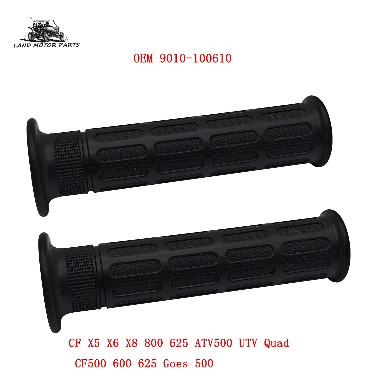 

2 шт. резиновая ручка на руль 9010-100610 для CF X5 X6 X8 800 625 ATV500 UTV Quad CF500 600 625 Goes 500