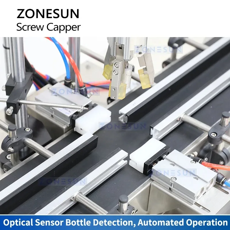 Picture 4: ZONESUN ZS-XG0001 Automatic Servo Motor Bottle Capping Machine Bottle Sealer Capping Equipment