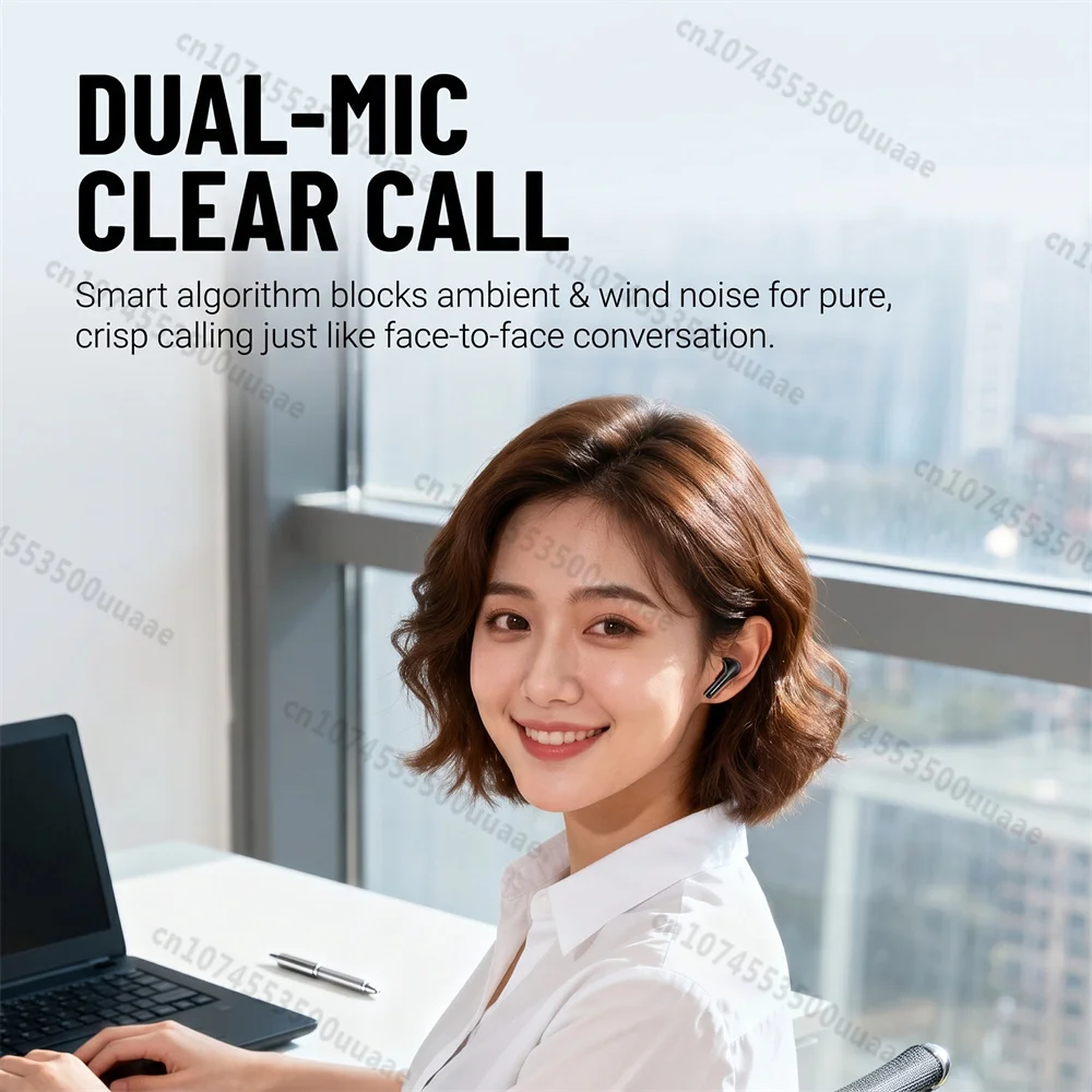 Monster MQT68 Wireless Bluetooth 6.0 Earphones In Ear TWS Wireless Earbuds Sports Bluetooth Headphones for iPhone Samsung Xiaomi image 5