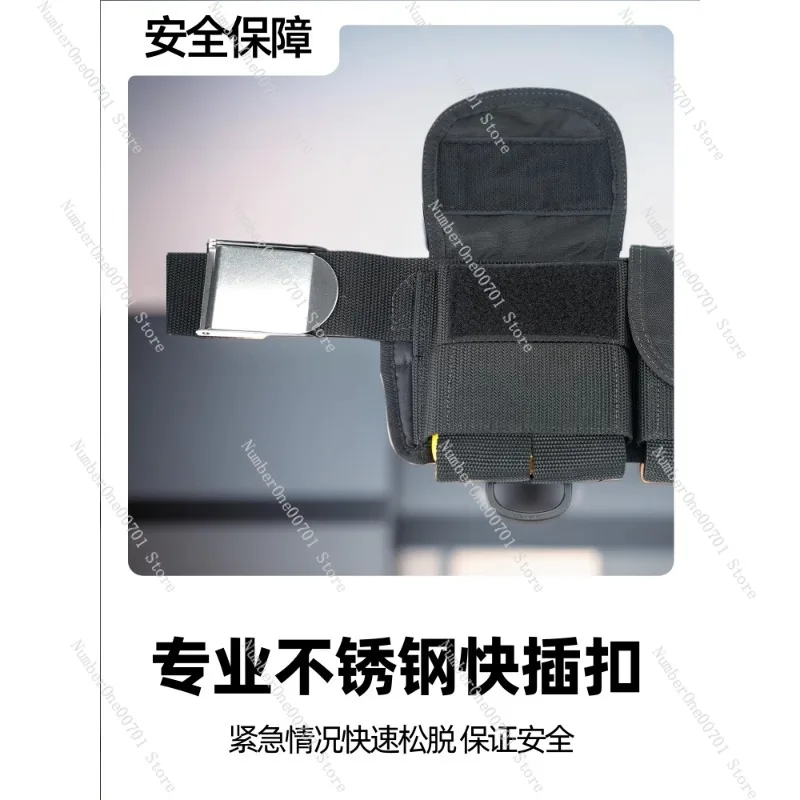 

Грузовой пояс для дайвинга с 6 карманами — быстросъемный грузовой пакет для дайвинга для подводного плавания, подводного плавания и фридайвинга