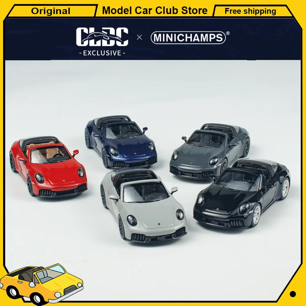 Minichamps CLDC 1/64 Scale Porsche 911 (992.2) TARGA 4 GTS Alloy
