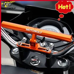 MOTOWOLF Universal 5 Colors Motorcycle Handlebar Modified New Generation of Hand Multifunction Styling Cross Bar