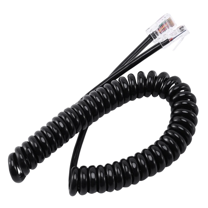 5X 8Pin Microphone Cable Cord For Icom Mobile Radio Speaker Mic HM-98 HM-133 HM-133V HM-133S DTMF For IC-2200H IC-2800H