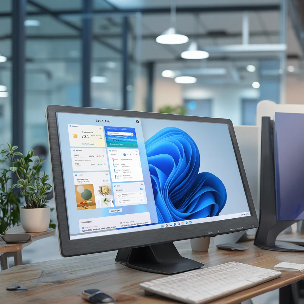 21.5Inch 1920*1080 FHd IPS Screen Monitor Desktop Wall Mounted Pc Led Display Computer Monitors for Office Using