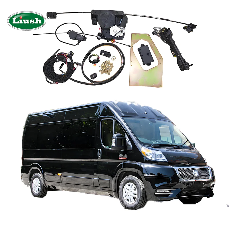 

Новая электрическая средняя дверь автомобиля для Iveco Business Van с дистанционным управлением, раздвижная автомобильная дверь с умной мощностью для RAM Promaster