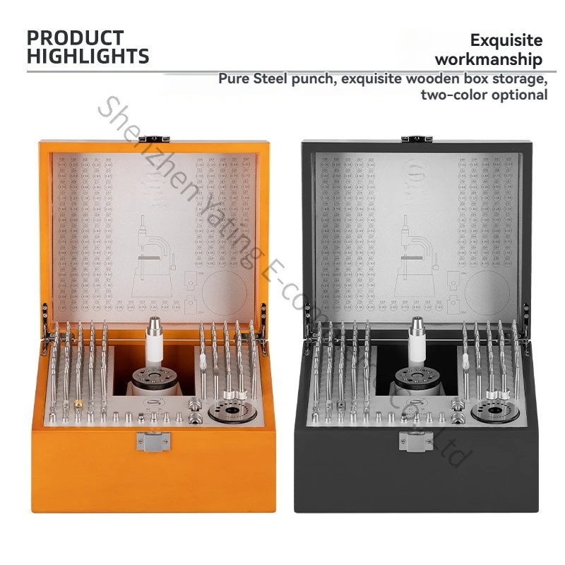 Needle Punching Machine Balance Wheel Shaft Disassembly Tool Precision Punch Watch Movement Bearing Maintenance Tool