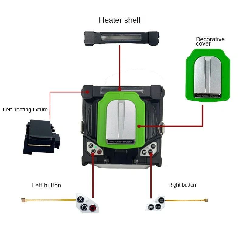 South Korea IFS-15M Optical Fiber Welding Machine accessories, Maintenance Fiber Melting Machine, Touch Screen Battery