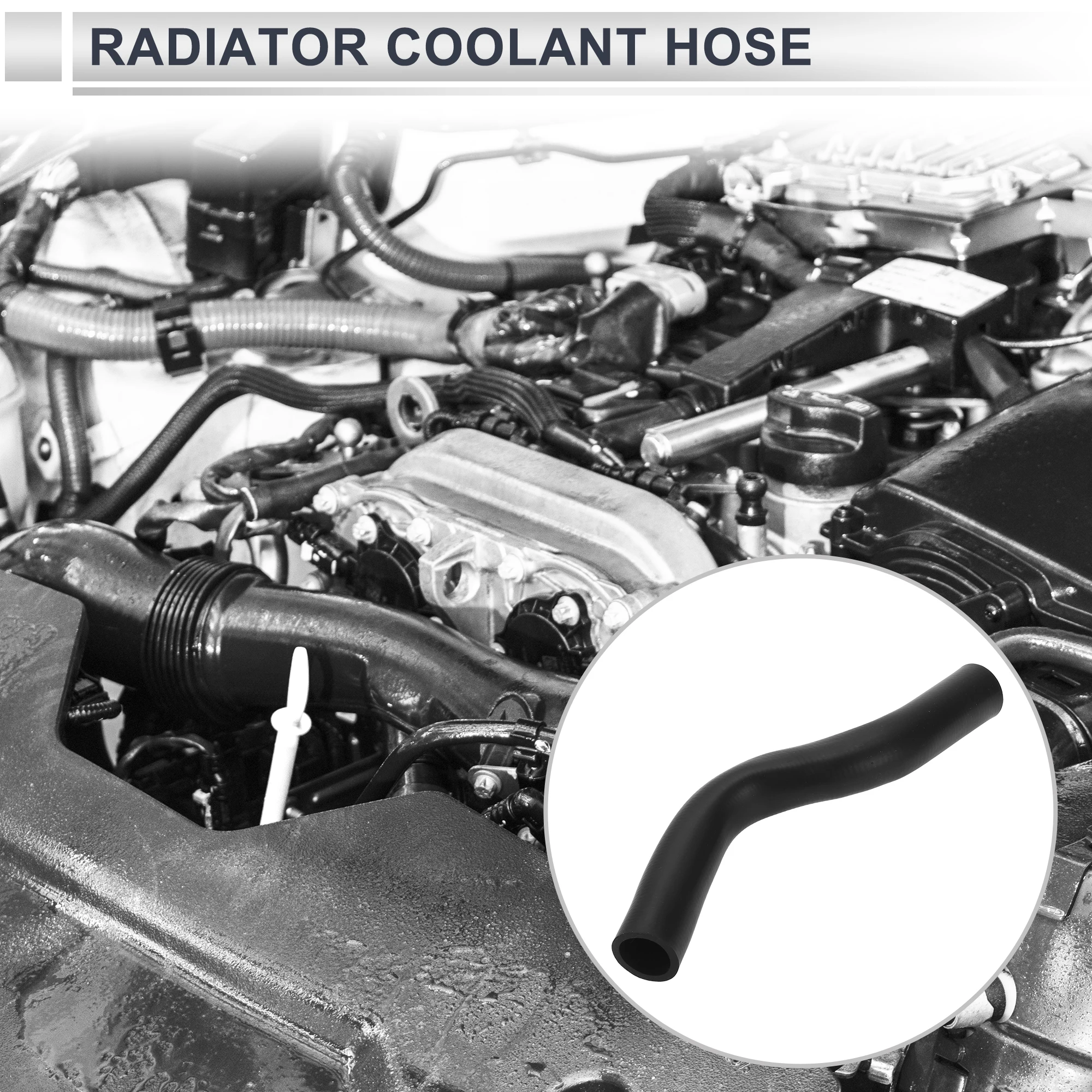 

UXCELL Radiator Coolant Hose No.19501P08000 for Honda Civic CX, DX, EX, HX, LX 1.6L L4 - Gas 1996-1997