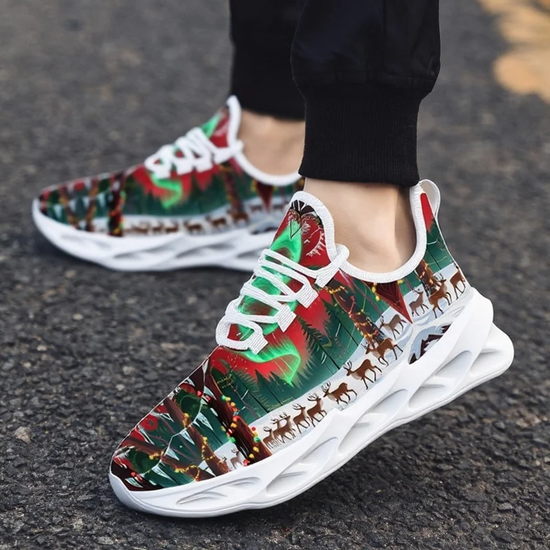 YRZL Mens Sneakers 2025 Lightweight Breathable Athletic Shoes Non Slip Comfortable Walking Shoes Sports Running Shoes For Men