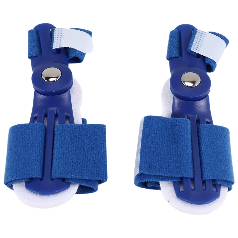 EMECE-2Pcs separador de dedo gordo Hallux Valgus ortopédico hueso dedo pedicura Corrector férula corrección juanete pulgar cuidado de los pies para