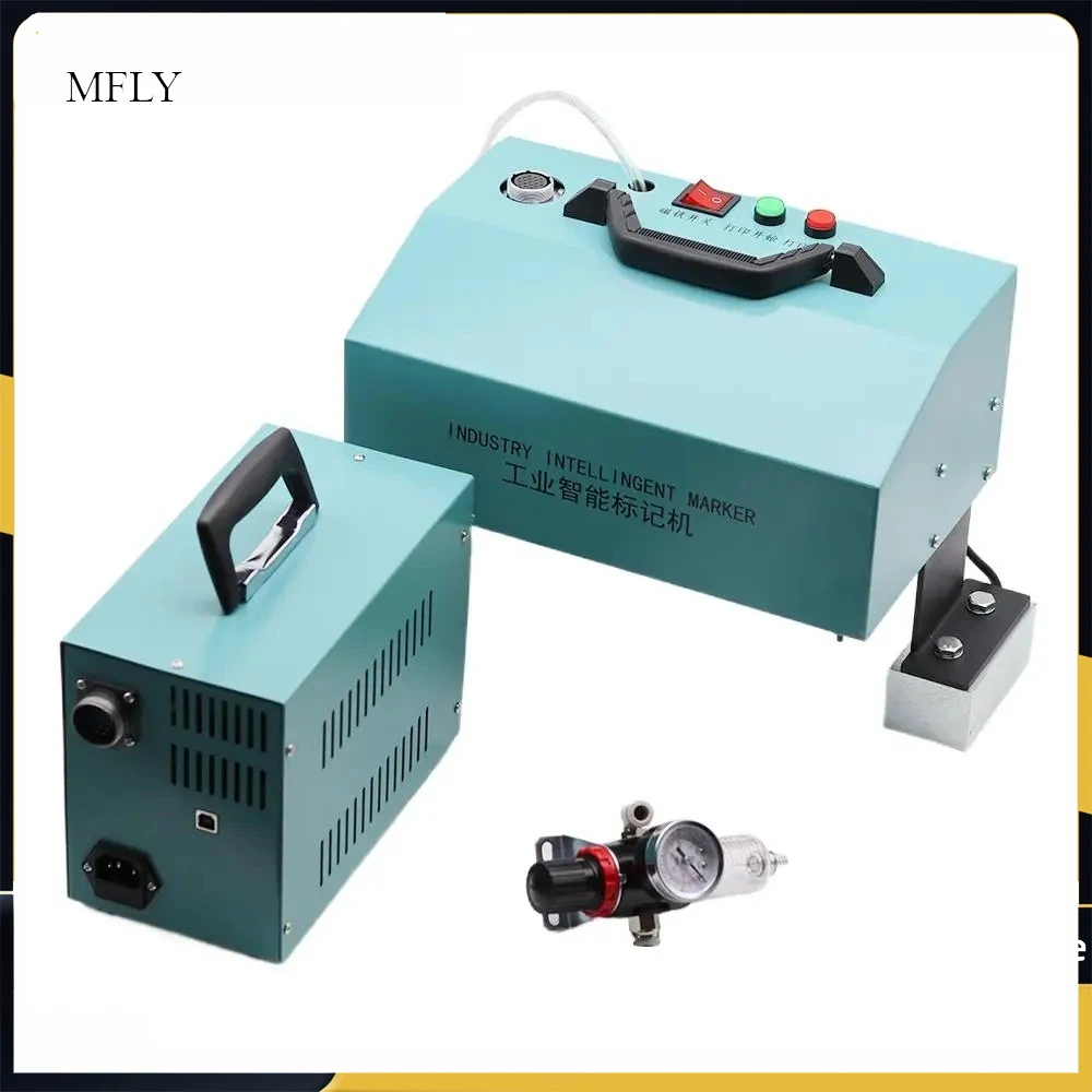 Portable Electric Marking Machine Car Beam Frame Number Engine Die Steel Plate Pneumatic Coding and Engraving Machine