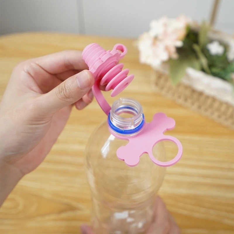 Silicone Spouts Tops for Toddlers Easy Grip Not Spill Water Bottle Toppers Silicone Bottle Tops Protects Little Mouths