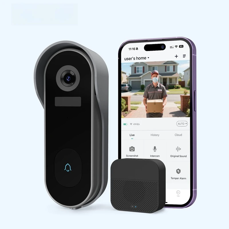 Cross-border wireless doorbell visual intelligent wireless WIFI remote high definition monitoring