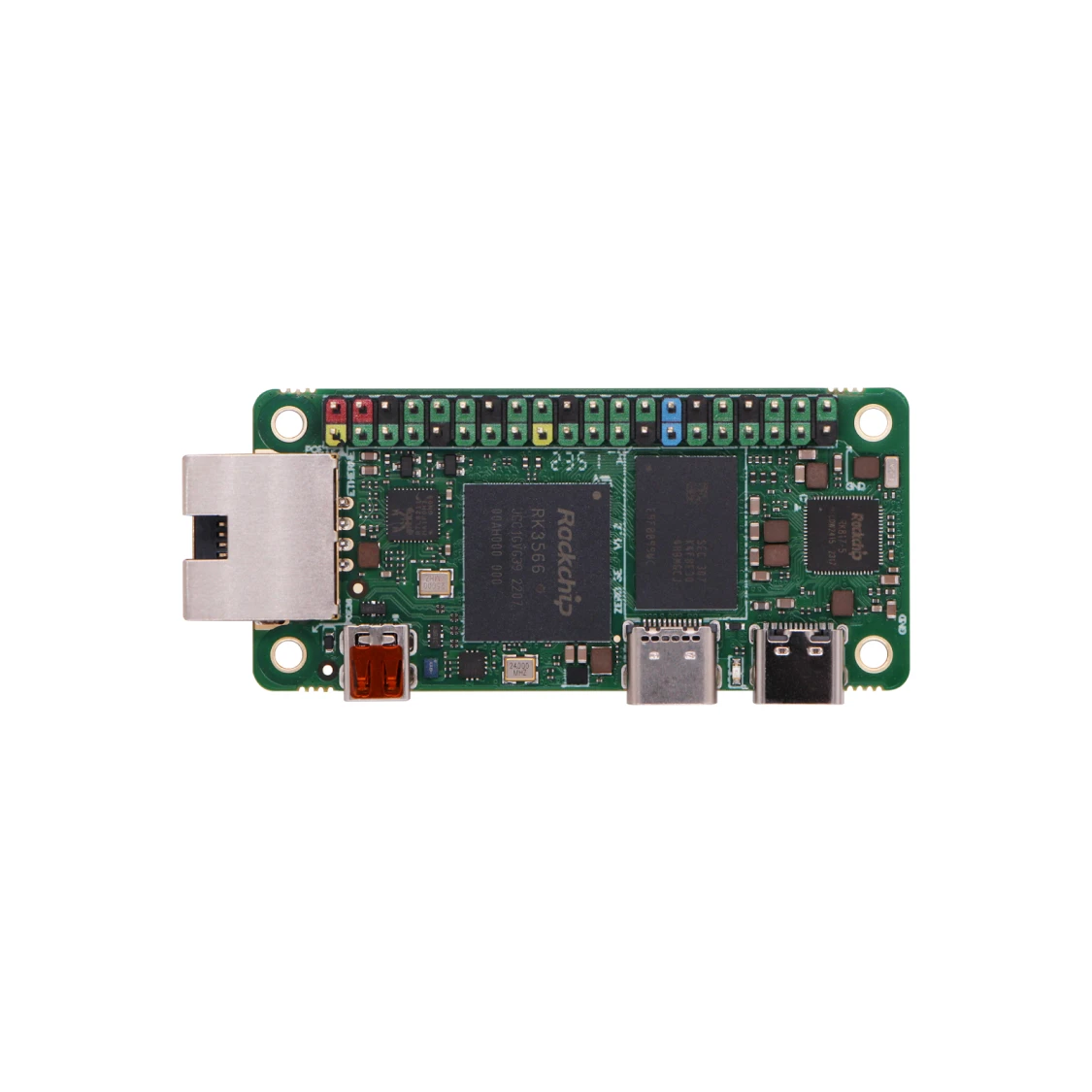 Radxa 3E RK3566 4-core CPU SBC, GPU, NPU, HDMI พร้อมเอาต์พุต1080P และกิกะบิตอีเธอร์เน็ต, คอมพิวเตอร์บอร์ดเดี่ยว