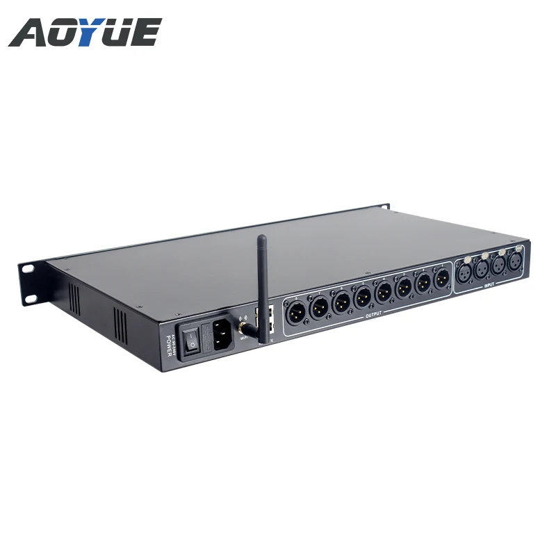 LA448 Tanne Dsp Audio Digital Prozessor 4 In 8 Out AC90V ~ 260V