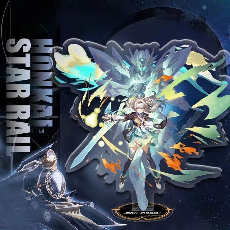 

New Honkai：Star Rail Acrylic Stand Figure Feixiao Robin Anime Peripheral Children's Room Office Creativity Desktop Ornament Gift