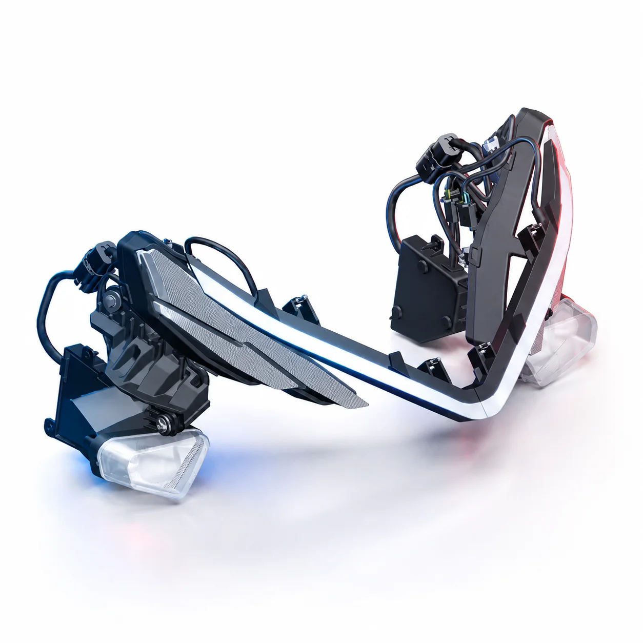 Front Left Right Headlight DRL Position Lamp Bracket Driver Unit Fit For ZONTES 703RR Sport Bike Mod Accessories