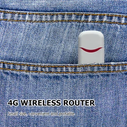 4G LTE WiFi Router 150Mbps Portable WiFi USB Pocket Hotspot SIM Card Slot Wireless Router Mobile WiFi Router for Home Office