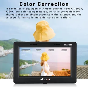 Viltrox DC-70 II 7 بوصة 4K شاشة في الكاميرا DSLR Field Monitor HD كاميرا شاشة عرض فيديو 1024 * 600 IPS للكاميرا أفضل 8 مبيعات مستعملة تلفزيون سيمب 24 بوصة - No5