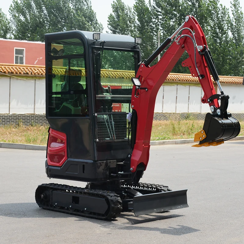

Customized EPA Mini Excavator 1.8Ton For Sale Hydraulic Crawler Small Digger Prices Free After Sale Service 1Ton Mini Excavators