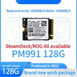 PM991 128G M.2 2230 solid-state drive NVME laptop SSD handheld expansion PCIE3.0x4 for：Samsung