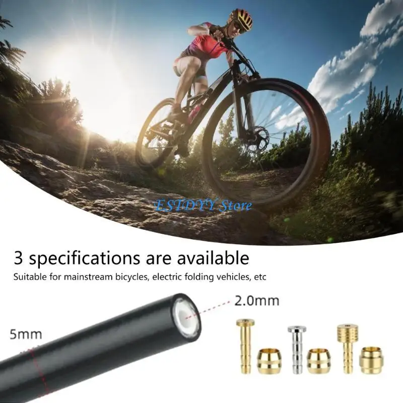 

G6DE Complete Bicycles Oil Tube Set Reliability Performances Durability Brake Line for Road and Mountain Bikes