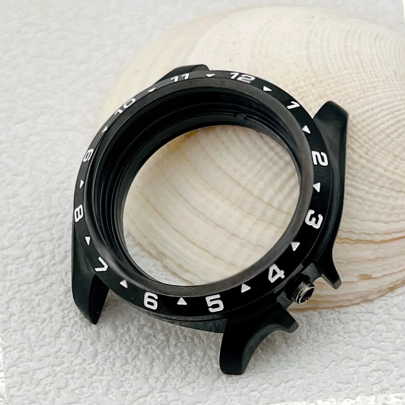 Seiko srpd BEZEL นาฬิกาสแตนเลส SKX007ซองกันน้ำดำน้ำฝาครอบนาฬิกาหมุนสำหรับซ่อมนาฬิกาข้อมือสำหรับผู้ชาย