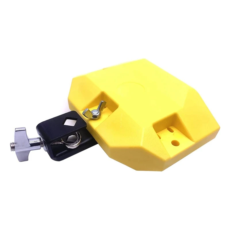 

Jam Drum Block Latin Percussion Musical Instrument Plastic With 3 Sided Mount Medium Pitch-ABAF