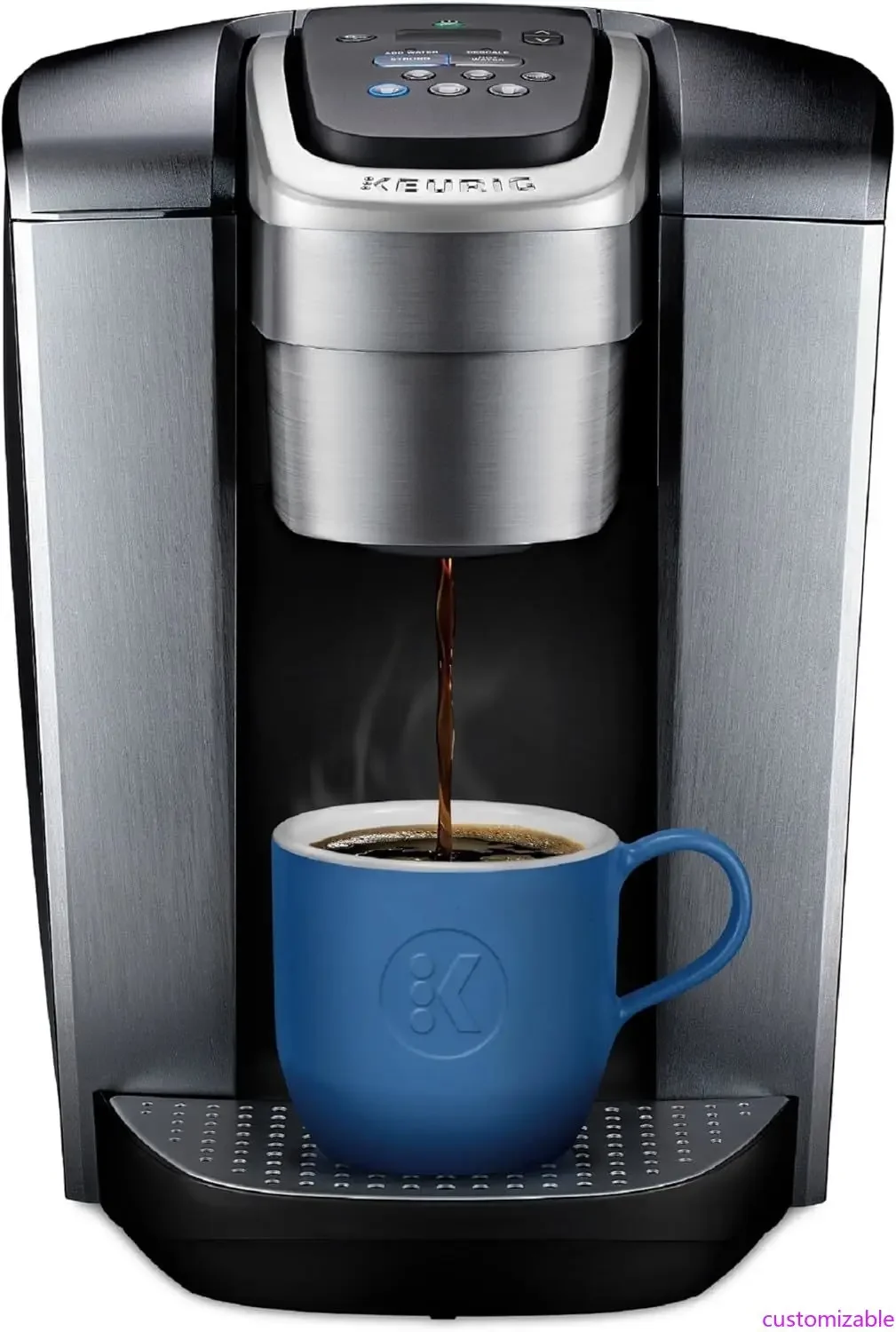 

Coffee Maker: Single Serve, Adjustable Strength & Temperature, Iced Coffee Option, Brews 8-12oz