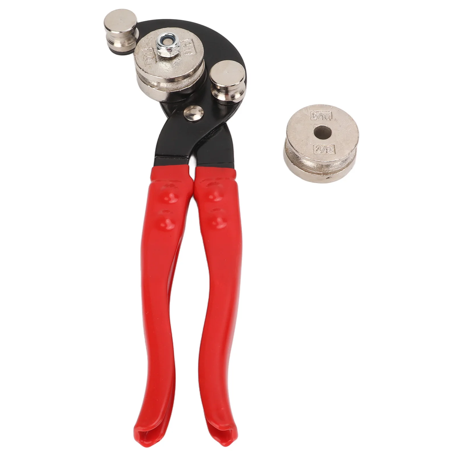 

4 in 1 Tube Bending Plier 10.5in 90° Bendable for 1/4in 5/16in 3/16in 3/8in Brake Line