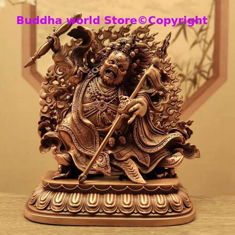 Exclusive Buddhist icon Holy Protector Tsodar Mahagala handmade copper buddha image Buddhist temple lama monk worship