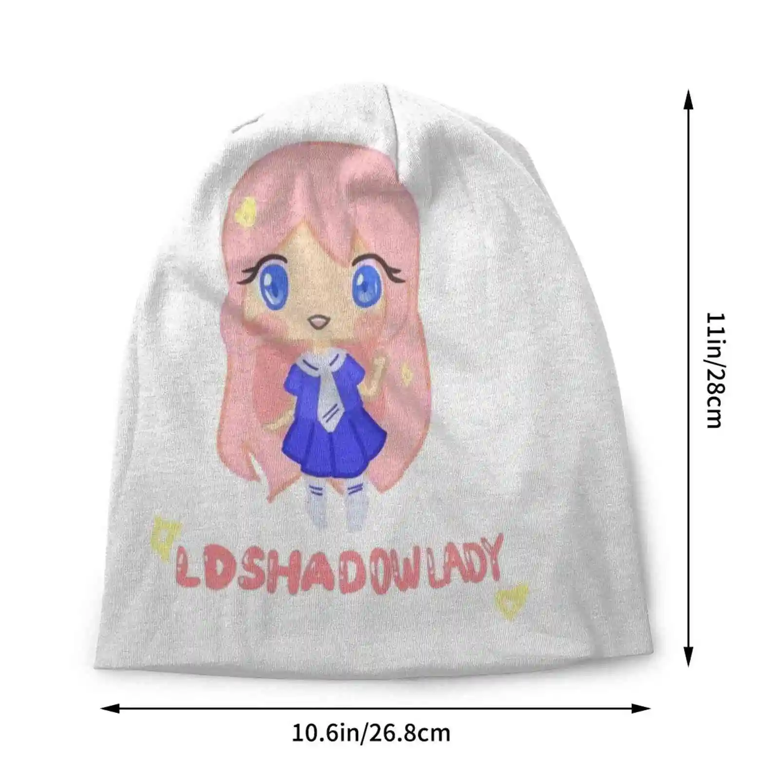 Ldshadowlady~ Knitted Hat Warm Beanie Outdoor Caps Cute Kawaii Lizzie Ldshadowlady Pink Blue Pastel